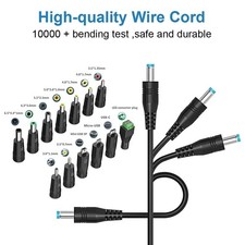 1.5M USB to DC 5.5x2 .1 DC Power Charging Cable with 13pcs DC Adapter Plug picture