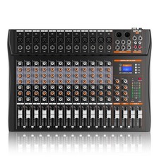 GPUB GP120 12 Channel Audio Mixer, USB Interface (12-Channel) picture