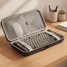 Elegant Hard Shell Keyboard Case Compatible with 84-Key Mechanical Models picture
