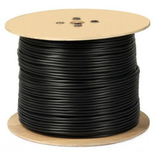 (1000 Ft) Fiber Optic Drop Cable 1-Core SM G657B3 LSZH 4.8mm Black picture
