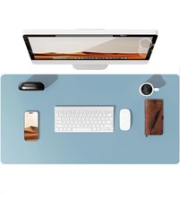 Large PU Leather Dual Sided Desk Pad Non-Slip Mouse Pad Desk Mat Writing Mat picture