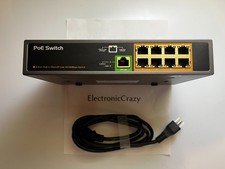 BV-Tech POE-SW801 9-Port PoE Switch 8-Port 100Mbps 150W for IP Cameras CCTV LAN picture