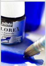 Pebeo Colorex Watercolor Ink Refill Cyan 1 Liter picture