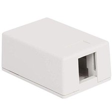 ICC Surface Mount Box with 1 Port, White picture