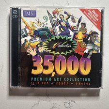 Software PC Masterclips 35000 Premium Image Collection 2 CDs - Win 3.1 or Higher picture