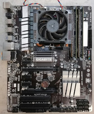 GIGABYTE GA-970A-UD3P Rev 1.0 Motherboard AM3+/OctalCore FX-8320/16GB RAM picture
