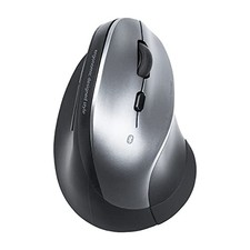 Sanwa Direct Bluetooth Mouse 3-Pairing Ergonomic Design Battery Operated Silent picture