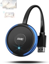 AIMIBO 4K Wireless Display Adapter 5G - Truly Plug & Play HDMI 1RX, Blue picture