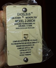 New Excelsus Z-Blocker Microfilter Model Z-200CW Wall Mount  picture