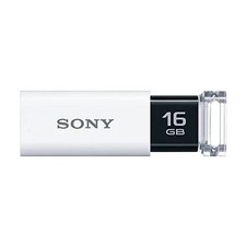 SONY USB Memory USB3.1 16GB White Capless  Design USB Flash Drive USM16GUW picture