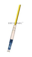 250M LC-LC Indoor Armored Singlemode Simplex Fiber Patch Cord picture