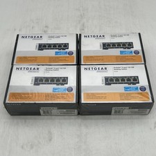 *LOT OF 4 * NETGEAR  ProSafe FS105 5-Ports External Switch FS105NA picture