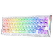 ATTACK SHARK R68 HE Carbon Fiber 8000Hz Rapid Trigger Keyboard, Magnetic Switch picture