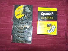 Spanish lessons 3 Disc Spanish for Dummies & 6 disc Immersion Set picture
