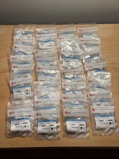 Lot of 32x FS Mini Cat6a Shielded Toolless Keystone Jacks RJ45 New picture