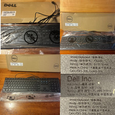Dell Keyboard Lot of 3 USB Wired Tested All Working 2x KB216-BK-US + KB113P picture