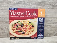 2002 Sierra Home/ValuSoft Master Cook Deluxe CD-ROM in Original Box (New)  picture
