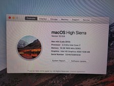 Apple Mac mini Late 2012 Intel Core i7 2.3GHz 16GB RAM 256GB SSD picture