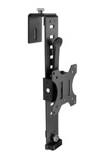 Mount-It Black Office Cubicle Monitor Mount Bracket VESA Hanger Attachment A... picture