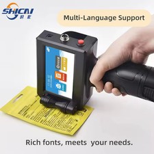 12.7mm Handheld TIJ Coder for Food Packaging Date Expiry Code New picture