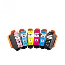 Compatible E-312XL/E Full Dye-Based Cartridges for Epson Photo XP 15000 Printer picture