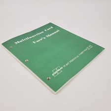 Vintage Rare Original Multifunction Card User's Manual COPAM Personal Computer picture