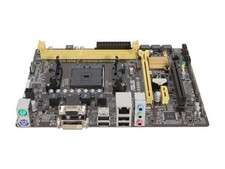 ASUS AMD A55 Motherboard A55BM-E Socket FM2+/FM2 DDR3 DVI SATA USB 2.0 picture