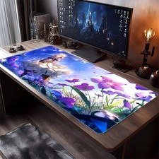 High-definition Patterned Mouse Pad, Thickened, Enlarged, Soft, Natural Rubber picture