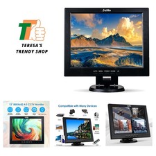 12 Inch LCD Security CCTV Monitor, 800x600 4:3 Resolution Color TFT LCD Displ... picture