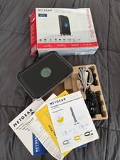 Netgear Rangemax Dual Band Wireless-N DSL Modem Router DGND3300 Used picture