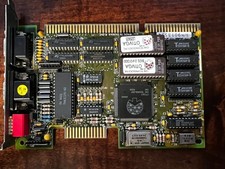 OAK OTIVGA-6716 OTI-067 512KB 16-Bit ISA VGA Graphics Card Tested picture