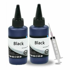 200ml Bulk Black Premium Refill Ink for All HP Canon Epson Lexmark Printers picture