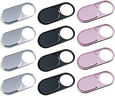 HKDGYHON Webcam Cover, Camera Cover Slide, 0.027in Ultra-Thin Metal Camera Cover picture