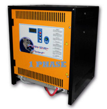 FORKLIFT DIGITAL BATTERY CHARGER 1 SINGLE PHASE 36V 140 AMP; 700-980 AH AMP HOUR picture