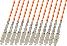 Direct Burial Outdoor SC 12 Strand Fiber Optic Cable Multimode 50/125 10M picture