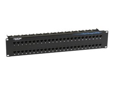 New Black Box PM810A-R2 48 Port Cat5e Feed Through Patch Panel, 2U, Unshielded picture