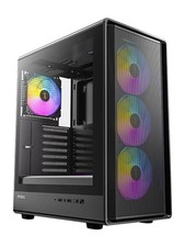 ANTEC Case PC Mid Tower with Tempered Glass P6-NEO MICRO-ATX-ARGB picture