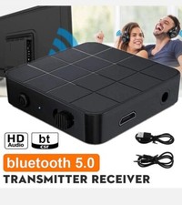 bluetooth 5.0 Transmitter Receiver Stereo Music Audio Home TV Adapter For PC US picture