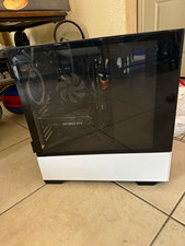 CyberPowerPC C Series Gaming Desktop Tower, GeForce RTX, Black/White picture
