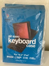 NEW Digital Basics Air Exec Bluetooth Keyboard & Case for 10.2 iPad Tofu White picture