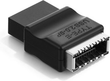USB 2.0 to Type-E Header Adapter, USB 2.0 9Pin Male to Type-E Female Converter picture