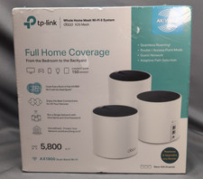 NEW TP-Link Whole Home Mesh Wifi 6 system Deco X25 3-PACK AX1800 picture