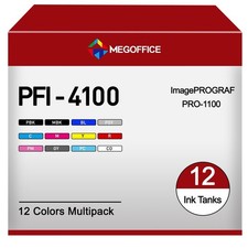 MEGOFFICE PFI4100 Ink Cartridges (12 Pack) picture
