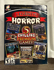 eGames Legends of Horror PC CD Hidden Object Collection 5 Games picture