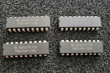 4 x TMS4464-12 64Kx4 bit DRAM chip -  ZX Spectrum +2A/2B, +3/3B. picture
