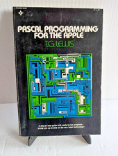 Pascal Programming for the Apple T.G. Lewis 1981 Vintage Computer GC Softcover picture