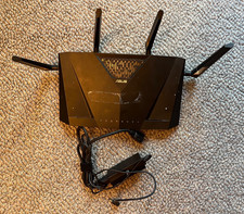 ASUS RT-AX88U AX6000 4804 Mbps Dual-Band Gigabit Router - Black picture