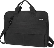 Laptop Bag Carrying Case 15.6 Inch Slim Waterproof Computer Sleeve Cover Black picture