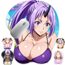 3D Mouse Pad, Oppai Design Wrist Rest, Ergonomic Gaming Mat, Shion picture