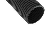 Panduit CLT50F-D20/N Corrugated Loom Slit Wall Tubing - Black 500 Ft - .5IN DIA picture